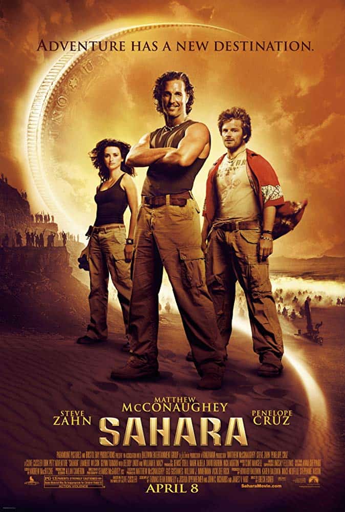 Sahara (2005) พิชิตขุมทรัพย์หมื่นฟาเรนไฮต์